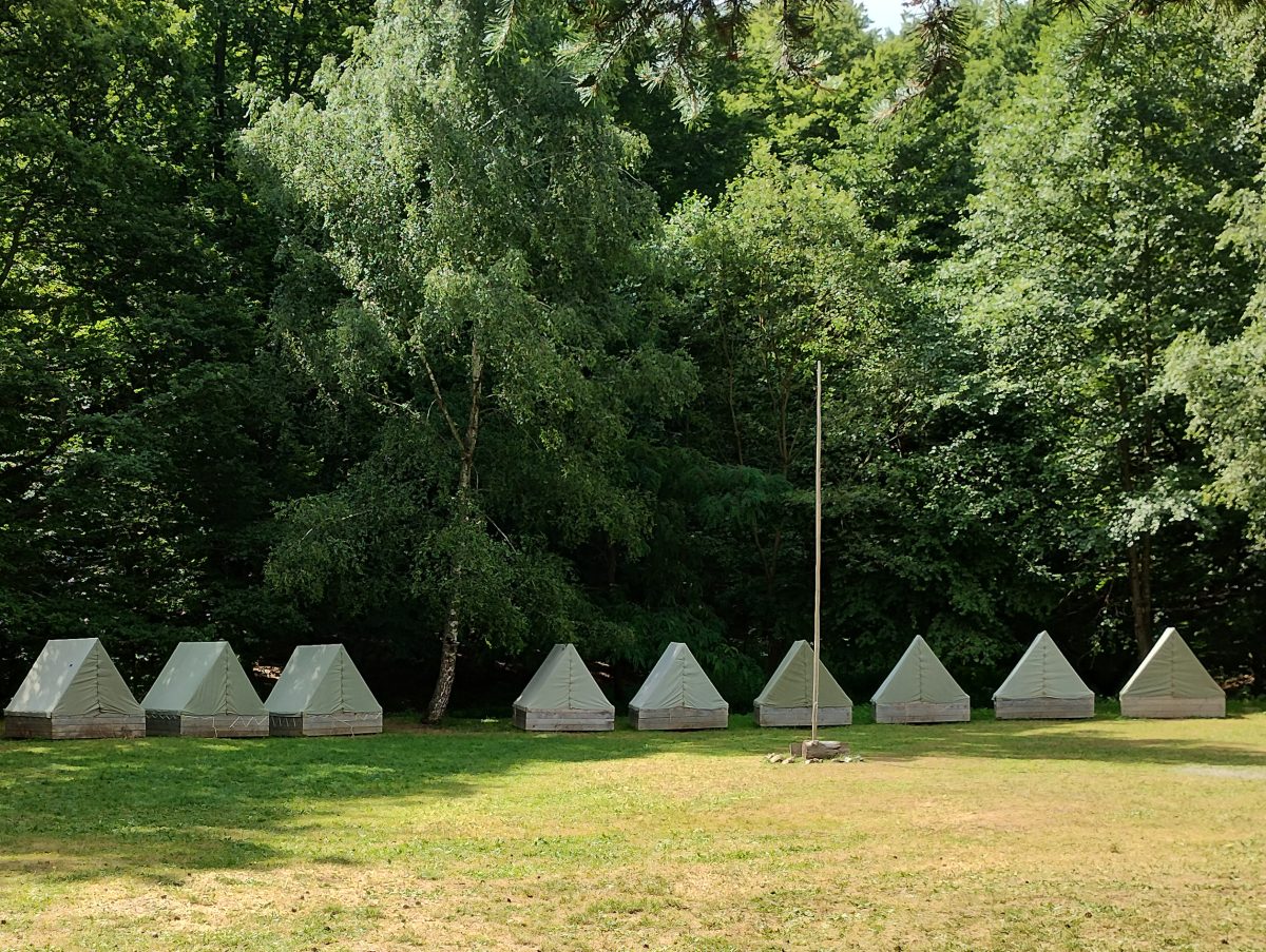 Skautské táborisko Hodruša