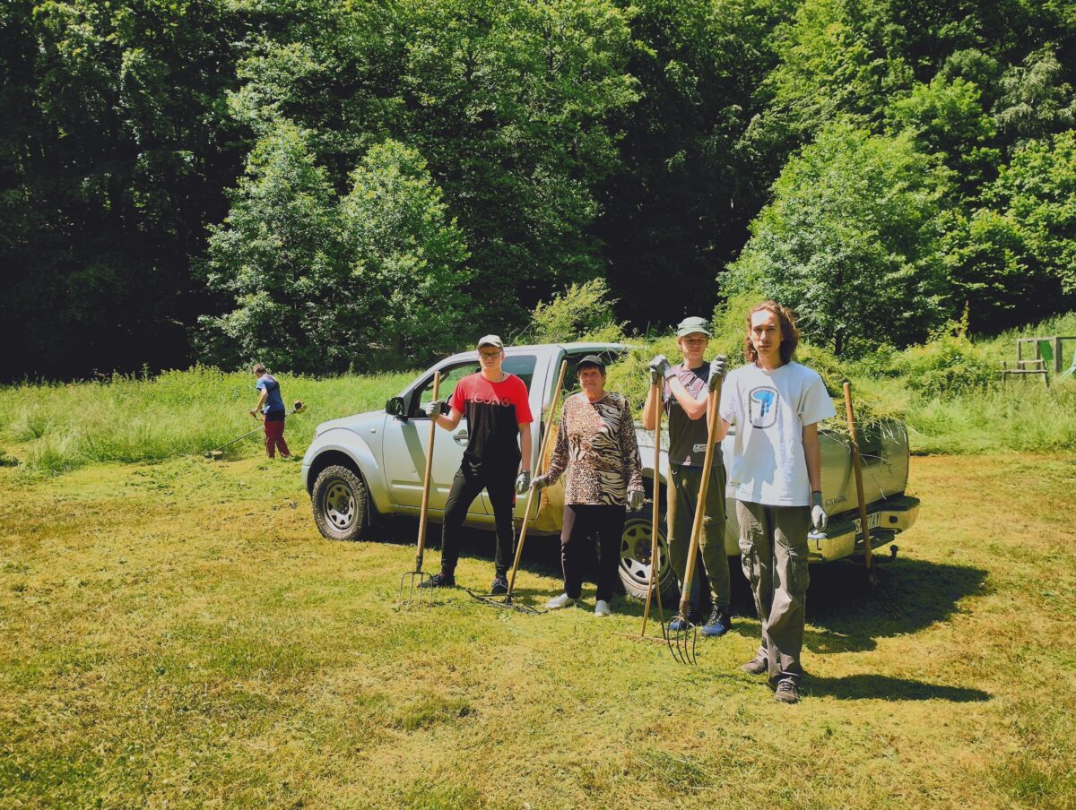 Skautské táborisko Hodruša