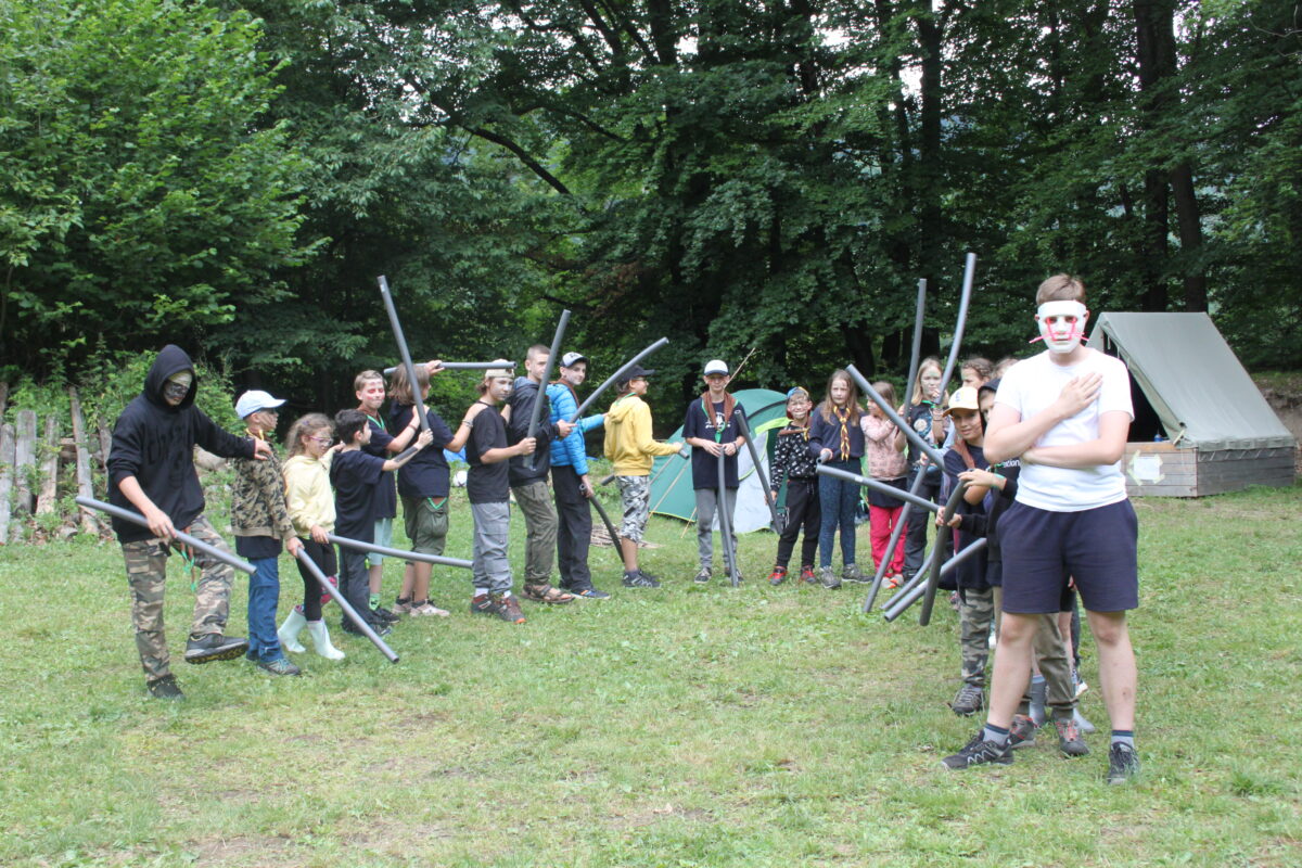 Skautské táborisko Hodruša