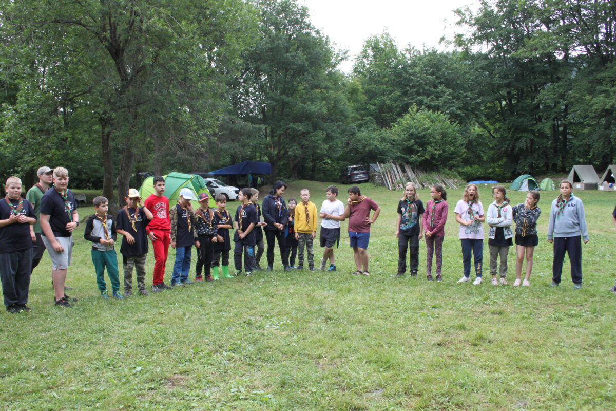 Skautské táborisko Hodruša