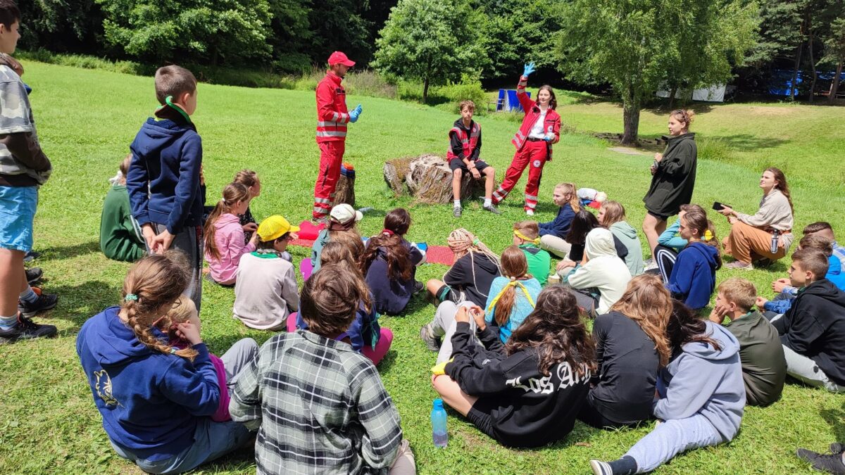 Skautské táborisko Hodruša